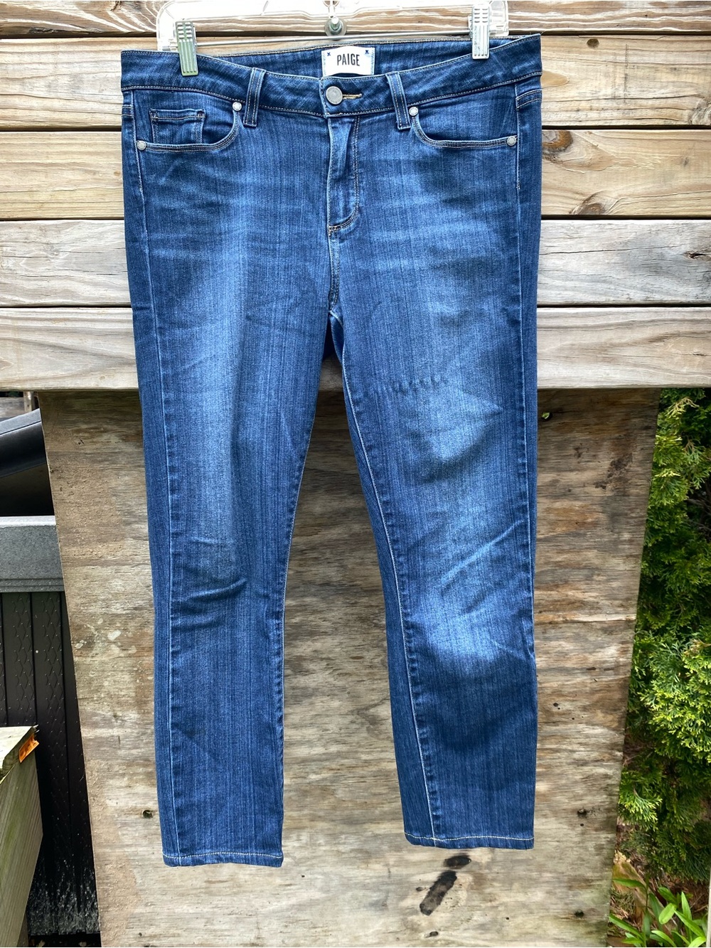 PAIGE Women's Verdugo Ankle Jeans in Nottingham Wash Size 31